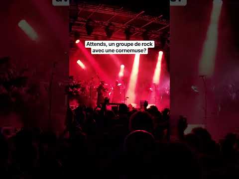 Attends, un groupe de rock avec une cornemuse?